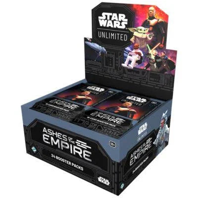 Star Wars Unlimited Ashes of the Empire Booster Display of 24 Packs, English